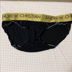 Andrew Christian “anatomically correct” briefs